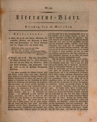 Morgenblatt für gebildete Stände Dienstag 13. Mai 1828