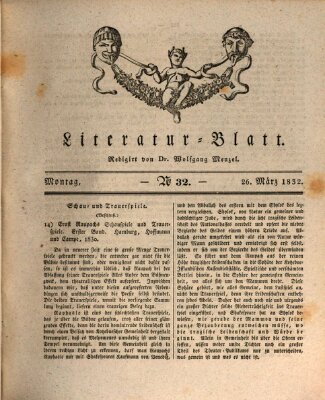 Morgenblatt für gebildete Stände Montag 26. März 1832