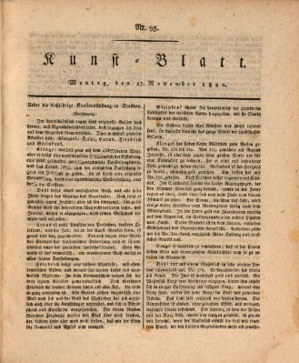 Morgenblatt für gebildete Stände Montag 27. November 1820