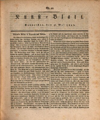 Morgenblatt für gebildete Stände Donnerstag 31. Mai 1821