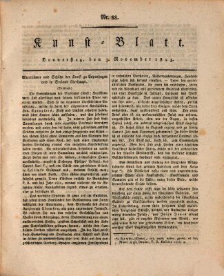 Morgenblatt für gebildete Stände Donnerstag 3. November 1825
