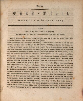 Morgenblatt für gebildete Stände Montag 12. Dezember 1825