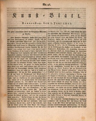 Morgenblatt für gebildete Stände Donnerstag 7. Juni 1827