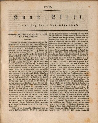 Morgenblatt für gebildete Stände Donnerstag 6. November 1828