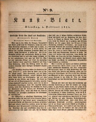 Morgenblatt für gebildete Stände Dienstag 1. Februar 1831