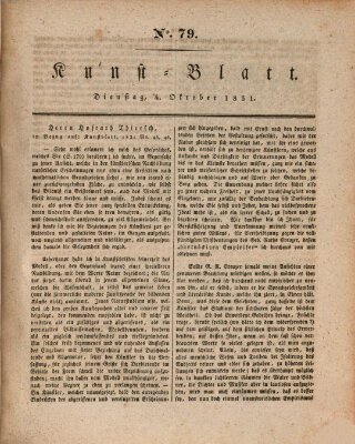 Morgenblatt für gebildete Stände Dienstag 4. Oktober 1831
