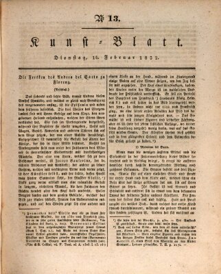 Morgenblatt für gebildete Stände Dienstag 14. Februar 1832