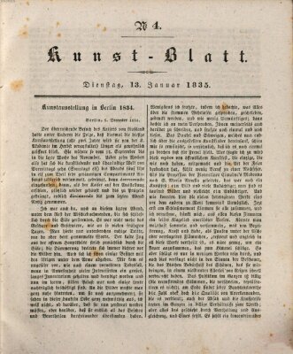 Morgenblatt für gebildete Stände Dienstag 13. Januar 1835