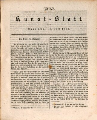 Morgenblatt für gebildete Stände Donnerstag 16. Juli 1835