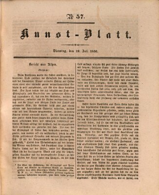 Morgenblatt für gebildete Stände Dienstag 19. Juli 1836