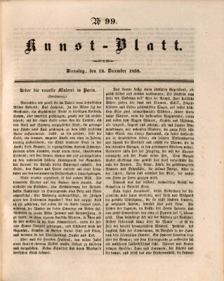 Morgenblatt für gebildete Stände Dienstag 13. Dezember 1836