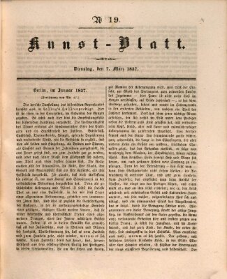 Morgenblatt für gebildete Stände Dienstag 7. März 1837