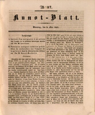 Morgenblatt für gebildete Stände Dienstag 9. Mai 1837