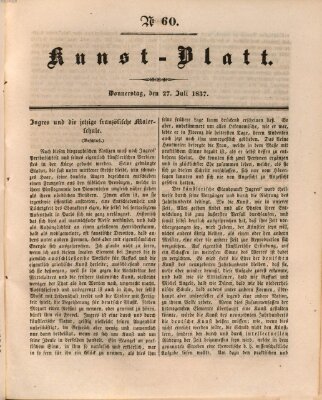 Morgenblatt für gebildete Leser (Morgenblatt für gebildete Stände) Donnerstag 27. Juli 1837