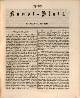 Morgenblatt für gebildete Leser (Morgenblatt für gebildete Stände) Dienstag 1. Mai 1838