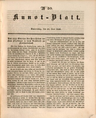 Morgenblatt für gebildete Leser (Morgenblatt für gebildete Stände) Donnerstag 21. Juni 1838