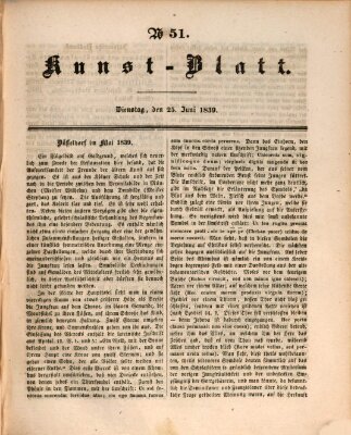 Morgenblatt für gebildete Leser (Morgenblatt für gebildete Stände) Dienstag 25. Juni 1839