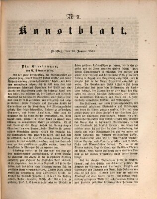 Morgenblatt für gebildete Leser (Morgenblatt für gebildete Stände) Dienstag 24. Januar 1843