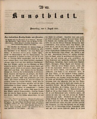 Morgenblatt für gebildete Leser (Morgenblatt für gebildete Stände) Donnerstag 1. August 1844