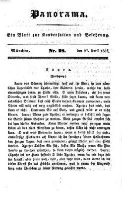 Panorama Mittwoch 27. April 1836