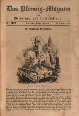 Das Pfennig-Magazin für Belehrung und Unterhaltung (Das Pfennig-Magazin für Verbreitung gemeinnütziger Kenntnisse) Samstag 14. Oktober 1848