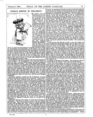 Punch Samstag 9. Februar 1856