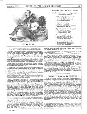 Punch Samstag 8. Januar 1859