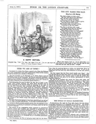 Punch Samstag 2. April 1859