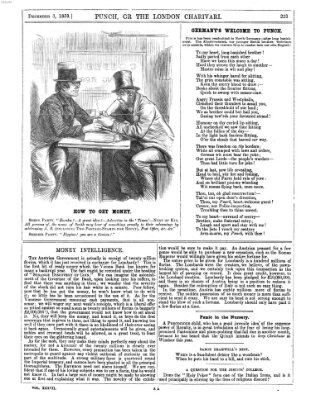 Punch Samstag 3. Dezember 1859