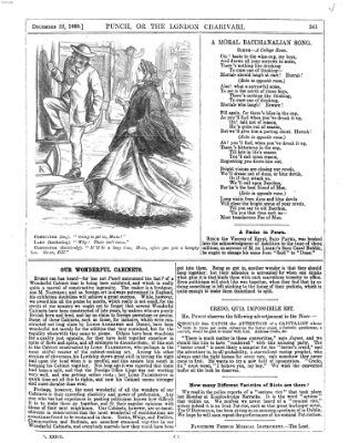 Punch Samstag 22. Dezember 1860