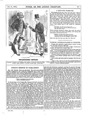Punch Samstag 31. Mai 1862