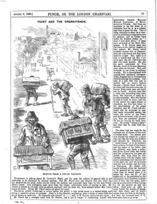 Punch Samstag 8. August 1863