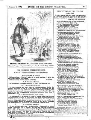 Punch Samstag 5. Dezember 1863