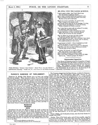 Punch Samstag 5. März 1864