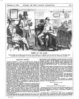 Punch Samstag 17. September 1864