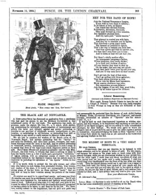 Punch Samstag 19. November 1864