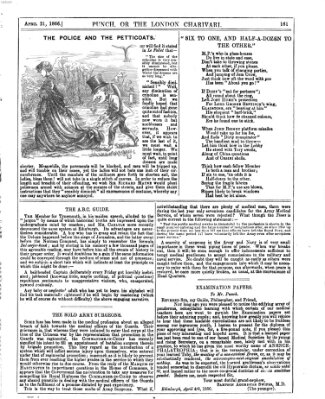 Punch Samstag 21. April 1866