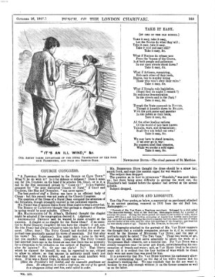 Punch Samstag 26. Oktober 1867