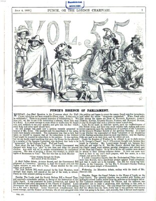 Punch Samstag 4. Juli 1868