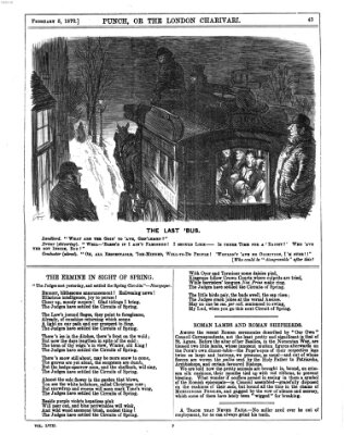Punch Samstag 5. Februar 1870