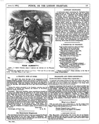 Punch Samstag 9. April 1870