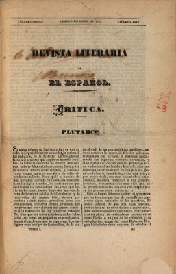 El Español Montag 7. Juni 1847