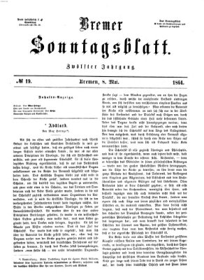 Bremer Sonntagsblatt Sonntag 8. Mai 1864