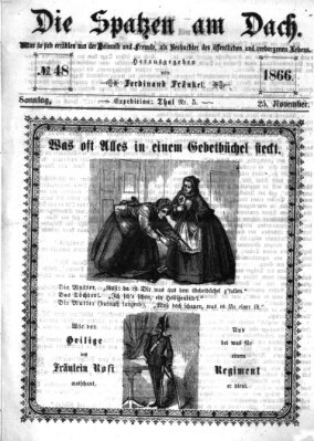 Die Spatzen am Dach (Stadtfraubas) Sonntag 25. November 1866