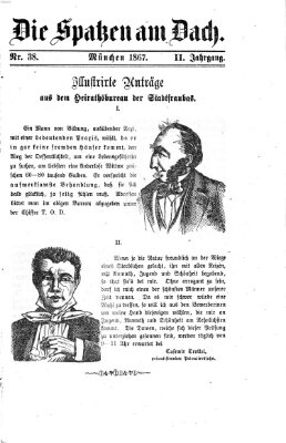 Die Spatzen am Dach (Stadtfraubas) Sonntag 22. September 1867