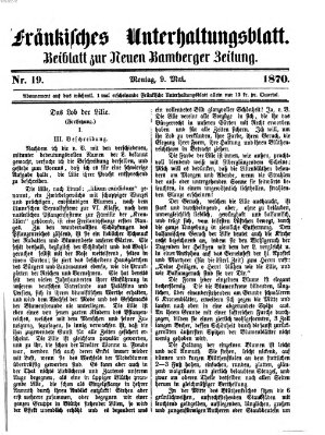 Fränkisches Unterhaltungsblatt (Bamberger Zeitung)