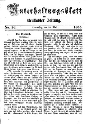 Neustadter Zeitung Donnerstag 10. Mai 1855