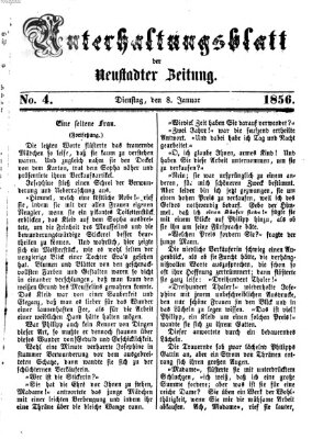 Neustadter Zeitung Dienstag 8. Januar 1856