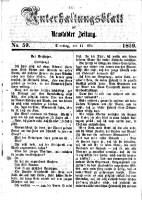 Neustadter Zeitung Dienstag 17. Mai 1859