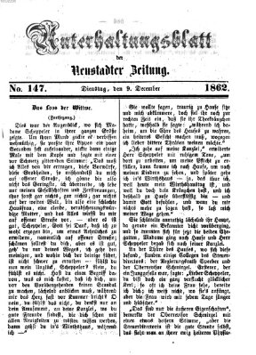 Neustadter Zeitung Dienstag 9. Dezember 1862